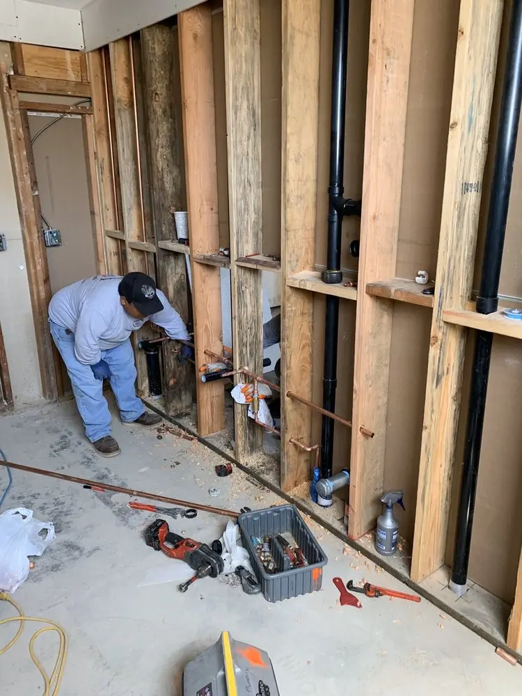 Commercial rough-in plumbing for Commercial Plumbing in Detroit
